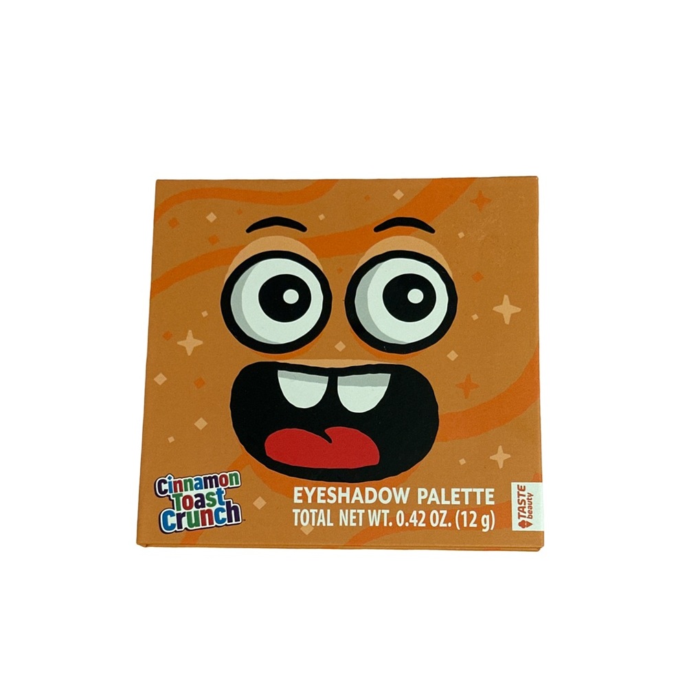 NEW Cinnamon Toast Crunch Eyeshadow Palette 12 Shade Neutral Fun Makeup Set